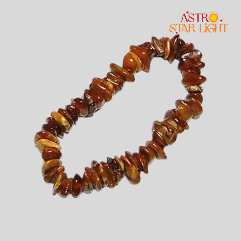 Amber Chip Bracelet