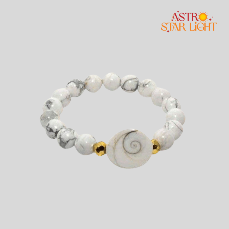Howlite Gomti Chakra Bracelet