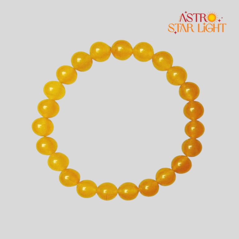 Yellow Agate Bracelet